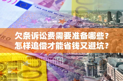 济南欠条诉讼费需要准备哪些？怎样追偿才能省钱又避坑？